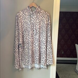 Leopard Print Blouse